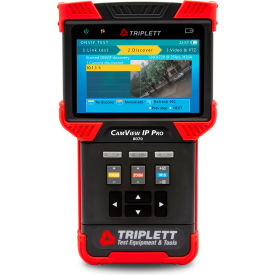 JEWELL INSTRUMENTS PAPER 8070 Triplett Camview Pro+™ IP and Analog Security Camera Tester, H.264 IP, AHD 1.0, HD-TVI 2.0 image.
