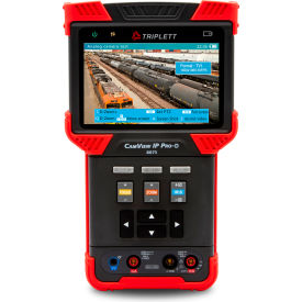 JEWELL INSTRUMENTS PAPER 8073 Triplett Camview Pro-X™ HD Full Touch Screen Display & Analog Security Camera Tester image.