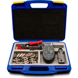 JEWELL INSTRUMENTS PAPER CS-TK00 Triplett Universal Compression Tool Kit w/ Wire Cutter, Connectors and Cable Tester image.