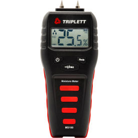 JEWELL INSTRUMENTS PAPER MS100 Triplett Pin Moisture Meter, Wood/Building Material image.