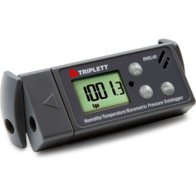 JEWELL INSTRUMENTS PAPER RHDL40 Triplett Temperature, Humidity & Pressure Datalogger, 16,000 Readings Each image.