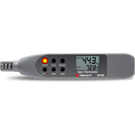 JEWELL INSTRUMENTS PAPER RHT05 Triplett Hygro-Thermometer Pen w/ Dew Point and Wetbulb image.