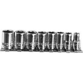 Metric Socket Set, 1/4" Drive, 6 Point, 8 Piece view 2