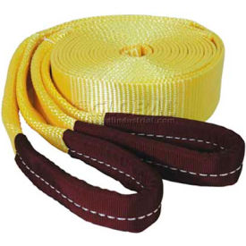 INTEGRATED SUPPLY NETWORK KTI-73810 K-Tool 73810 15,100 Lb. Capacity Tow Strap 20 x 2" with Looped Ends image.