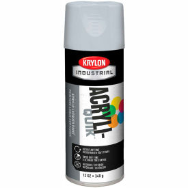 Krylon Products Group-Sherwin-Williams K01502A07 Krylon (5-Ball) Interior-Exterior Paint Flat White - K01502A07 image.
