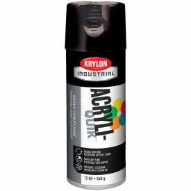 Krylon Products Group-Sherwin-Williams K01601A07 Krylon (5-Ball) Interior-Exterior Paint Gloss Black - K01601A07 image.