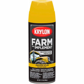 Krylon Products Group-Sherwin-Williams K01934000 Krylon Farm And Implement Paint John Deere Yellow - K01934000 image.