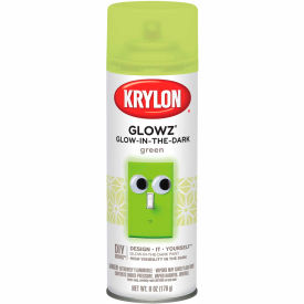 Krylon Glowz Paint Glow Green - K03150 - Pkg Qty 6