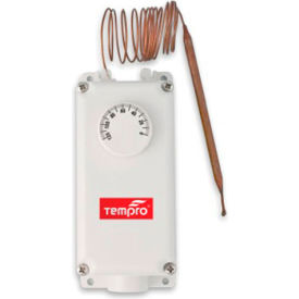 Tempro Industrial 60" Remote Bulb Line Voltage Temperature Controller TP506 Heat/Cool Nema 4X 