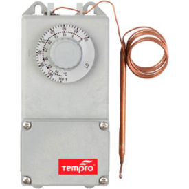 Tempro Industrial 24" Remote Bulb Line Voltage Temperature Controller TP520B Heat/Cool Nema 4X 