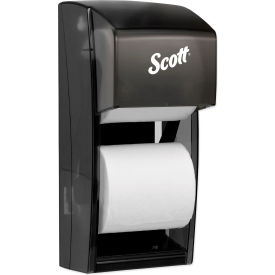 Scott® Essential SRB Standard Double Tissue Dispenser Transparent Smoke 