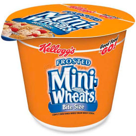 Kelloggs KEB42799 Kelloggs® Cereal-In-A-Cup, Frost Mini Wheats, 2.5 Oz, 6/Pack image.