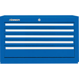 Kennedy® K2000 5 Drawer Chest 29"W x 20" x 16-1/2"H Blue