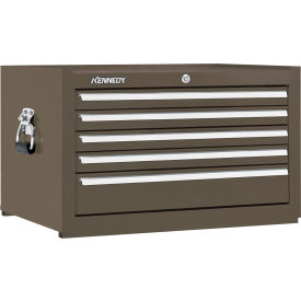 Kennedy® K2000 5 Drawer Chest 29"W x 20" x 16-1/2"H Brown