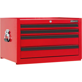 Kennedy® Maintenance Pro™ 4 Drawer Chest 29"W x 20" x 16-1/2"H Red