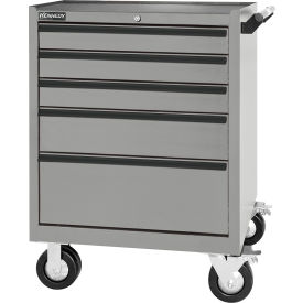 Kennedy Manufacturing Co 295MPBK Kennedy® Maintenance Pro™ 5 Drawer Roller Cabinet, 29"W x 20"D x 40"H, Black image.