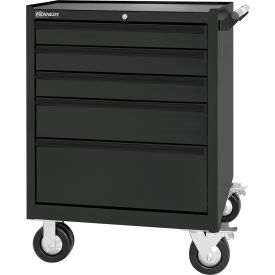Kennedy® Maintenance Pro™ 5 Drawer Roller Cabinet 29"W x 20" x 40"H Black