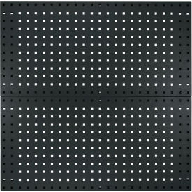 VTC 2 Panel Toolboard Set, 18"W x 36"H, Industrial Black view 2
