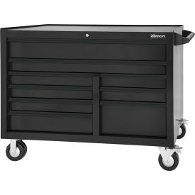 Kennedy® Maintenance Pro™ 9 Drawer Roller Cabinet 53-1/2"W x 25" x 41-1/8"H Black