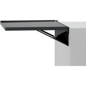 Kennedy® Folding Shelf 20-1/8"W x 17-1/4"D x 1"H Black