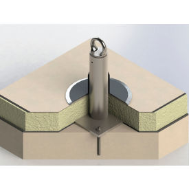 Kee Safety Inc. KRA-EPX-D1-20-1258-G Kee Safety® Epoxy Rigid Post Anchor Point, 5000 lb. Capacity image.