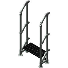 Kee Safety Inc. SAP-S-1-NS-8 Kee Safety® Crossover Ladder, 1 Step, 10"L image.