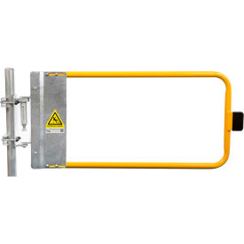 Kee Safety Inc. SGNA048PC Kee Safety SGNA048PC Self-Closing Safety Gate, 46.5" - 50" Length, Safety Yellow image.