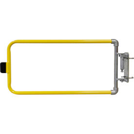 Kee Safety Inc. SGNA500PC Kee Safety SGNA500PC Universal Self-Closing Safety Gate, 15" - 44" Length, Safety Yellow image.