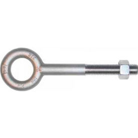 Ken Forging, Inc N2003-316SS-4-1/4 Nut Eyebolt - 3/8-16 x 4-1/4"L - 3/4" I.D. - 1-1/2" O.D. - Plain Pattern - 316 Stainless Steel image.