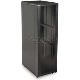 Kendall Howard™ 42U LINIER® Server Cabinet - Glass/Vented Doors - 36"" Depth