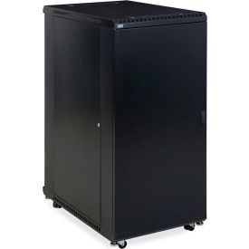 Kendall Howard™ 27U LINIER® Server Cabinet - Solid/Vented Doors - 36"" Depth
