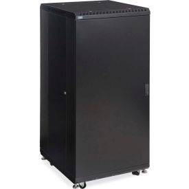 Kendall Howard™ 27U LINIER® Server Cabinet - Solid/Vented Doors - 24"" Depth