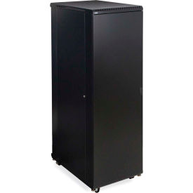 Kendall Howard™ 37U LINIER® Server Cabinet - Solid/Solid Doors - 36"" Depth