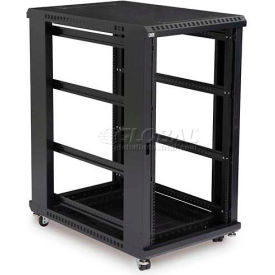 Kendall Howard&#153; 22U LINIER® Server Cabinet - No Doors/No Side Panels - 36"" Depth
