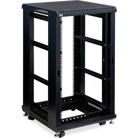 Kendall Howard™ 22U LINIER® Server Cabinet No Doors/No Side Panels 24"" Depth