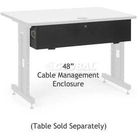 Kendall Howard™Cable Management Enclosure for 48"" Classroom Training Table