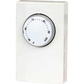 King Electric Mfg K102 King Electric Line Voltage Mechanical Thermostat K102 Double-Pole Heat Only 120/208/240/277V 18/22A image.