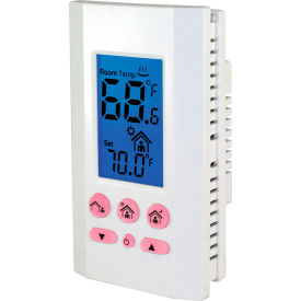 King Electric Mfg K702E-2 King Electric Line Voltage Programmable Thermostat K702E-2 Double-Pole 208/240V 16A image.