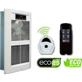 King Electric Mfg LPW2445-ECO-WD-R King Electric LPW ECO2S® Wall Heater, 2500/4500W, 240/208V, White Dove image.