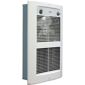King Electric Mfg LPW2445T-S2-WD-R King Electric Series 2 Forced Air Wall Heater LPW2445T-S2-WD-R White 240V 4500W image.