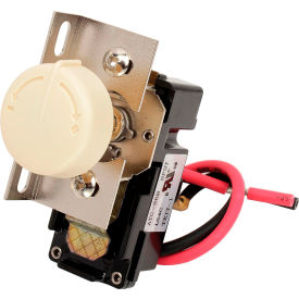 King Electric Mfg TKIT-1A King Replacement Thermostat Single Pole TKIT-1A Almond For In-Wall Electric Heaters image.