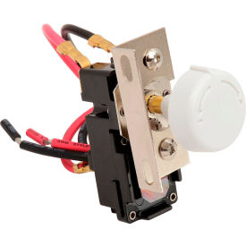 King Electric Mfg TKIT-2BW King Replacement Thermostat Double Pole TKIT-2BW White For In-Wall Electric Heaters image.