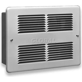King Electric Mfg WHF2410I-W King Forced Air Wall Heater Interior And Grill WHF2410I-W, 1000W, 240V, White image.