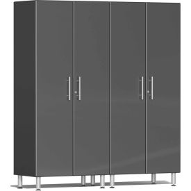 SUBLIME KITCHEN AND GARAGE CABINETS INC UG22620G Ulti-MATE 2.0 Series 2-Piece Garage Cabinet Set 71" x 21" x 80" Gray image.