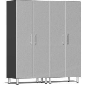 SUBLIME KITCHEN AND GARAGE CABINETS INC UG22620S Ulti-MATE 2.0 Series 2-Piece Garage Cabinet Set 71" x 21" x 80" Silver image.