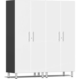 SUBLIME KITCHEN AND GARAGE CABINETS INC UG22620W Ulti-MATE 2.0 Series 2-Piece Garage Cabinet Set 71" x 21" x 80" White image.