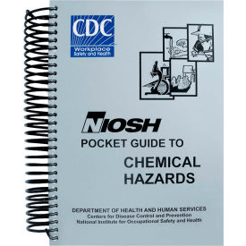 AMERICAN LABELMARK CO. NIOSH0003 LabelMaster®NIOSH0003 NIOSH Pocket Guide to Chemical Hazards, Spiral Bound image.