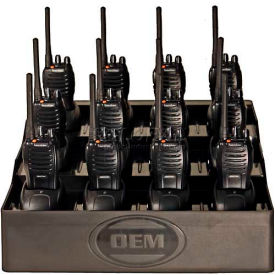 Klein Electronics Inc FuelPad12 FuelPad12™ 12-Unit Battery Charger and Desktop Organizer For Radios, Cell Phones, Power Tools image.