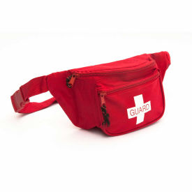 Kemp Usa 10-103-RED Kemp Fanny Pack With Screenprint Guard, Red, 10-103-RED image.