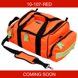 Kemp Usa 10-107-RED Kemp USA Maxi Trauma Bag, Red image.